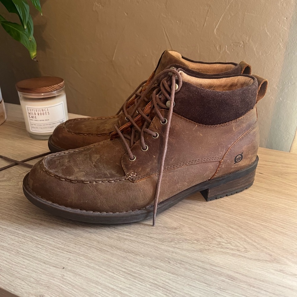 Born Mens Hunter Boots Brown - Picture 3 of 9